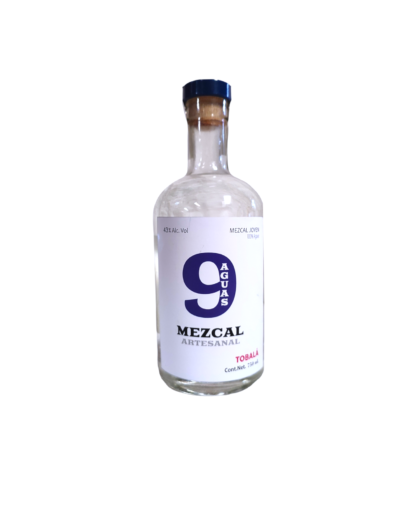 mezcal de agave tobala 750ml.